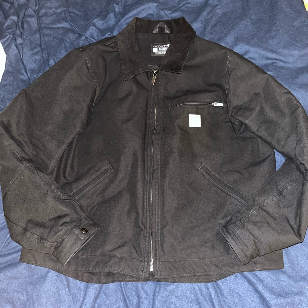 Men's Carhartt Detroit Jacket Size Large Used Good Condition